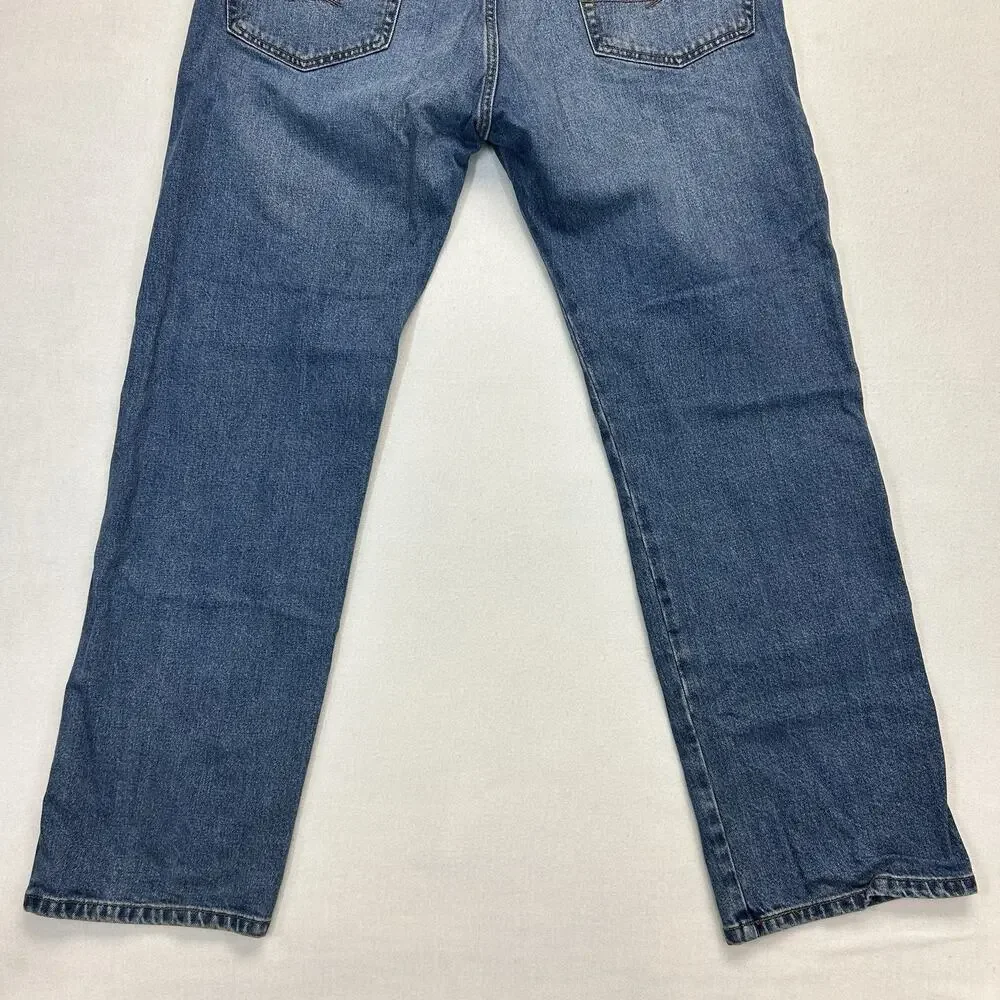 Levi Strauss Signature Gold Jeans Men’s 36x32 Classic Cowboy Western Blue Denim